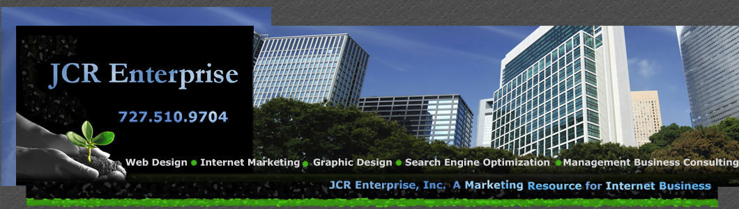 Web Design St. Petersburg Website Design JCR Enterprise Inc Internet Marketing Search Engine Optimization Tampa